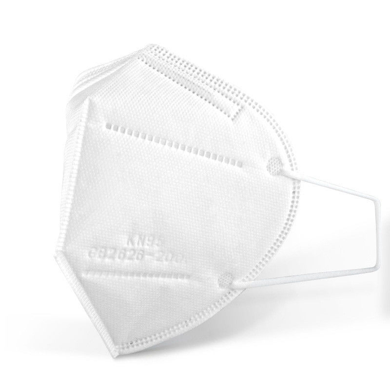 Máscara médica quirúrgica blanca N95/máscara de respiración no reutilizable N95 ninguna válvula
