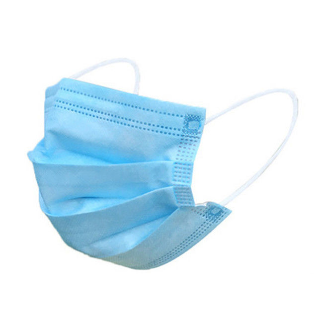 Gancho civil mascarilla no tejida disponible de 3 capas/máscara azul disponible del virus anti