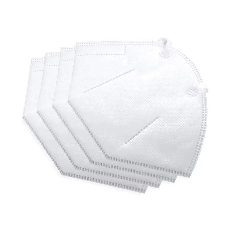 Fibra de vidrio no libremente tejida blanca disponible de la tela del color de la mascarilla N95