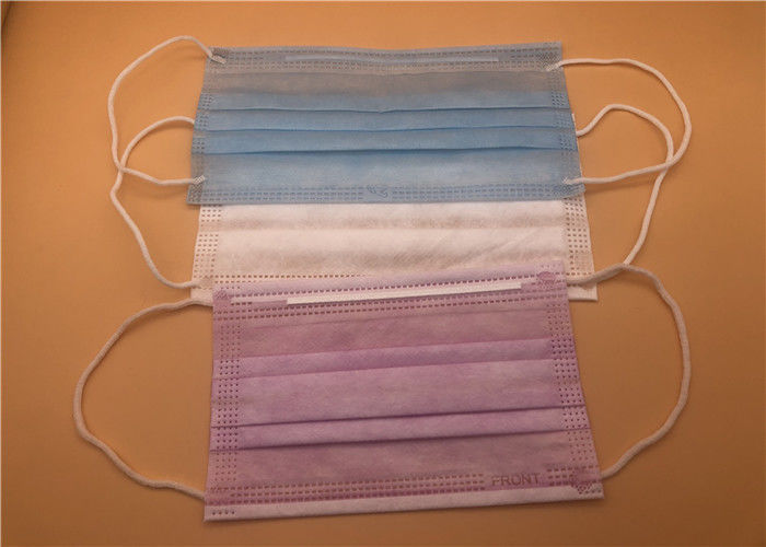 Máscara quirúrgica de la alta filtración protectora 3 capas disponibles para el cuidado personal