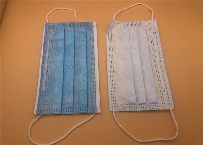 Material no tejido médico disponible de la tela de la mascarilla de la contaminación anti