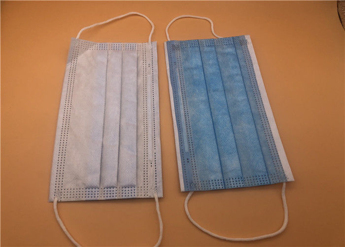 Material no tejido médico disponible de la tela de la mascarilla de la contaminación anti