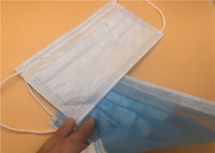 Las mascarillas médicas disponibles del cuidado personal protegen contra azul de la prueba del polvo