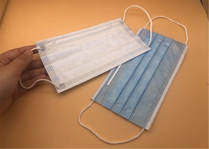 Antivirus mascarilla no tejida disponible de 3 capas/mascarilla no tejida de la tela del azul