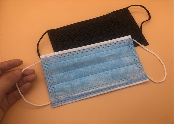 El color modificó llevar fácil de la prevención para requisitos particulares no reutilizable del polvo de la máscara quirúrgica de 3 capas