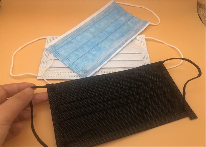3 capas de la mascarilla no tejida disponible con buen llevar elástico del lazo del oído