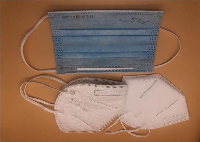 Ahueque la máscara de polvo de la forma KN95/la máscara médica blanca KN95 con la válvula de respiración